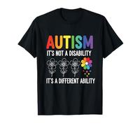 No es una discapacidad, es una Habilidad Diferente Autismo Camiseta
