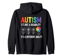No es una discapacidad, es una Habilidad Diferente Autismo Sudadera con Capucha