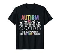 No es una discapacidad es una Habilidad Diferente: Conciencia sobre el Autismo Camiseta