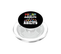 No es una discapacidad, es una Habilidad Diferente Conciencia sobre el Autismo PopSockets PopGrip para MagSafe