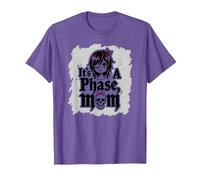 No es una Fase mamá Anciano EMO gótico rebelde Nostalgia Camiseta, Hombre, Morado Jaspeado, M