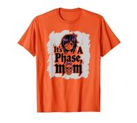 No es una Fase mamá Anciano EMO gótico rebelde Nostalgia Camiseta, Hombre, Naranja, XL
