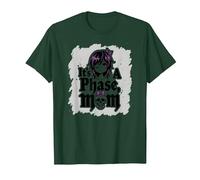 No es una Fase mamá Anciano EMO gótico rebelde Nostalgia Camiseta, Hombre, Verde Bosque, 3XL