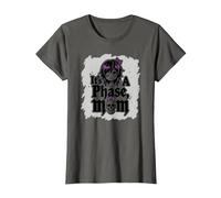 No es una Fase mamá Anciano EMO gótico rebelde Nostalgia Camiseta, Mujer, Asfalto, 3XL