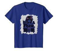 No es una Fase mamá Anciano EMO gótico rebelde Nostalgia Camiseta, Niños, Azul Real, 2 años