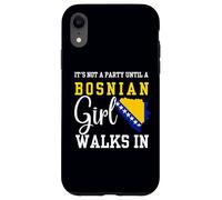 No es una Fiesta hasta Que entra una niña Bosnia, Bosnia Mujeres Carcasa para iPhone XR