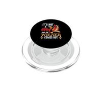 No es una Fiesta hasta Que salga el Perro Caliente de Comida rápida PopSockets PopGrip para MagSafe