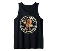 No es una Fiesta hasta Que salga el Wiener Camiseta sin Mangas