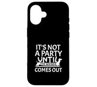 No es una Fiesta hasta Que salga el Wiener Carcasa para iPhone 16