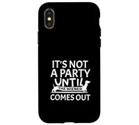 No es una Fiesta hasta Que salga el Wiener Carcasa para iPhone X/XS