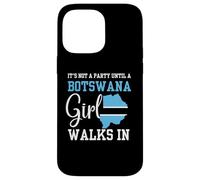 No es una fiesta hasta que una chica de Botswana camina en Botswana Wom Carcasa para iPhone 14 Pro Max