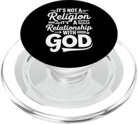 No es una religión es una relación Dios PopSockets PopGrip para MagSafe