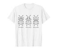 No escuches a ningún gorgojo Hablar, no Hay gorgojo, no Hay gorgojo, Insecto Divertido Camiseta