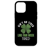 No está Cansado como Farm Fair Week Shamrock Life Carcasa para iPhone 12 Mini