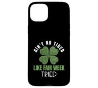 No está Cansado como Farm Fair Week Shamrock Life Carcasa para iPhone 15 Plus