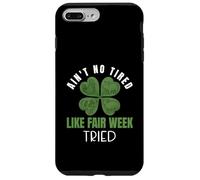 No está Cansado como Farm Fair Week Shamrock Life Carcasa para iPhone 7 Plus/8 Plus