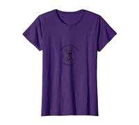No está Muerto aun posponiendo la Muerte indefinidamente Reloj de Arena Camiseta, Mujer, Morado, XL