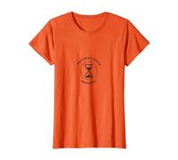 No está Muerto aun posponiendo la Muerte indefinidamente Reloj de Arena Camiseta, Mujer, Naranja, M