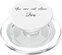 No estás Solo - Dios te ama - Versos Cristianos PopSockets PopGrip para MagSafe