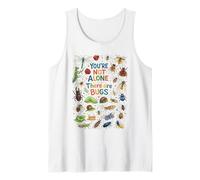 No estás Solo, Hay Insectos espeluznantes Humor Arte Camiseta sin Mangas