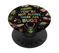 No estás Solo, Hay Insectos espeluznantes Humor Arte PopSockets PopGrip Adhesivo