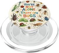 No estás Solo, Hay Insectos espeluznantes Humor Arte PopSockets PopGrip para MagSafe