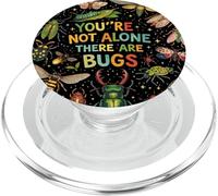 No estás Solo, Hay Insectos espeluznantes Humor Arte PopSockets PopGrip para MagSafe