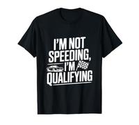 No Estoy acelerando Estoy calificando Humor Divertido Conductor Camiseta gráfica económica