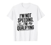 No Estoy acelerando Estoy calificando Humor Divertido Conductor Camiseta gráfica económica