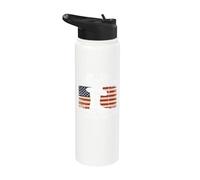 No estoy aquí por mucho tiempo Estoy aquí para un buen tiempo Stainless Steel Insulated Water Bottle