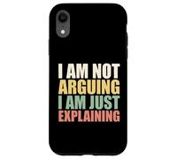 No Estoy argumentando Que Estoy explicando la declaración lógica Carcasa para iPhone XR