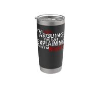 ¡No estoy argumentando que solo estoy explicando por qué tengo razón! Vaso térmico de acero inoxidable de doble pared