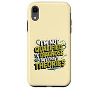 No estoy calificado para diagnosticar, pero tengo teorías psicología Carcasa para iPhone XR