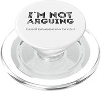 No Estoy Discutiendo Solo explicando por qué Tengo razón PopSockets PopGrip para MagSafe