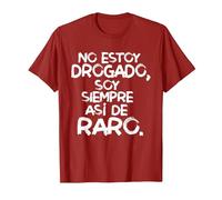 No Estoy drogado Soy Siempre así de Raro Camiseta, Hombre, Arándano, 3XL