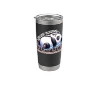 No estoy durmiendo Solo descansando mis ojos Humor Sueño Vaso térmico de acero inoxidable de doble pared