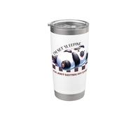 No estoy durmiendo Solo descansando mis ojos Humor Sueño Vaso térmico de acero inoxidable de doble pared