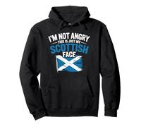 No Estoy enfadado, Esto es Solo mi Cara Escocesa, Funny Scotland Sudadera con Capucha