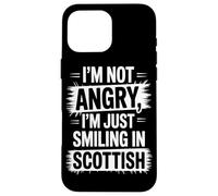 No Estoy Enfadado Sólo Sonrío En Chistes De Enfados Carcasa para iPhone 16 Pro MAX