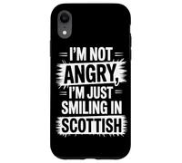 No Estoy Enfadado Sólo Sonrío En Chistes De Enfados Carcasa para iPhone XR