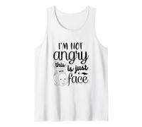 No Estoy Enojado Esto es Solo mi Cara Camiseta sin Mangas