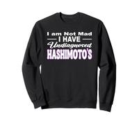 NO Estoy Enojado Tengo UNDIAGNOSTICO HASHIMOTO TIROIDES Sudadera