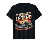 No Estoy envejeciendo, me Estoy convirtiendo en una Leyenda, Retro, Vintage, Lindo Camiseta