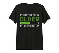 No Estoy envejeciendo Subir de Nivel es Divertido para el cumpleaños de un Jugador Camiseta Premium