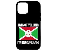 No Estoy Gritando Burundi Bandera del país Burundi Carcasa para iPhone 12 Mini