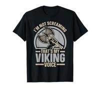 No Estoy Gritando, Esa es mi Voz vikinga escandinava nórdica Camiseta