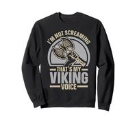 No Estoy Gritando, Esa es mi Voz vikinga escandinava nórdica Sudadera