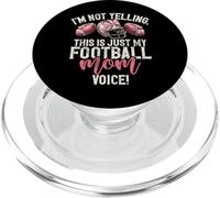 No Estoy Gritando, Esta es Solo mi Voz de mamá de fútbol! PopSockets PopGrip para MagSafe