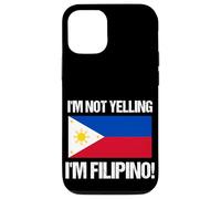 No Estoy Gritando la Bandera del país Filipino, Cita de Filipinas Carcasa para iPhone 12/12 Pro