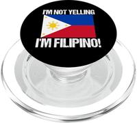 No Estoy Gritando la Bandera del país Filipino, Cita de Filipinas PopSockets PopGrip para MagSafe